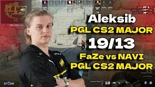 CS2 POV NAVI Aleksib (19/13) vs FaZe (Ancient) PGL CS2 Major Copenhagen 2024 Grand final