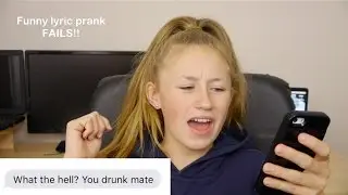Funny Lyric Prank FAILS!