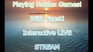 Playing Roblox Games LIVE With FANS! Interactive Live Stream 🔴