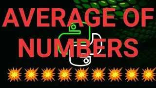 average of three numbers|Program for beginners by cs for you