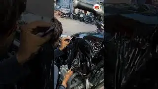 Royal E Interceptor 650 Glossy Black Vinyl Wraps || 🔥🔥 @balajiradiumartindore5383 #youtubeshorts