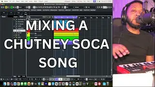 Mixing a Chutney Soca Song - Jo'E in the Studio