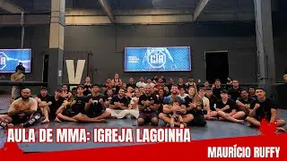 AULA DE MMA NA IGREJA LAGOINHA ALPHAFILLE  - MAURÍCIO RUFFY