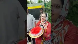 Как приготовить красный бархат с ванилью и пищевым красителем | Viral Cake Seller BD