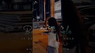 😎💃🏻Being Single💃🏻😎Single Girl Whatsapp Status Tamil💃🏻😎Morattu Single💃🏻😎