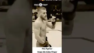 This Fighter Snaps His Index Finger #mma #ufc