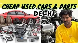 Car parts വേണോ? | Mayapuri Car Market Delhi 🚗 | Used Cars, Scrap Cars & Auto Parts Wholesale Market