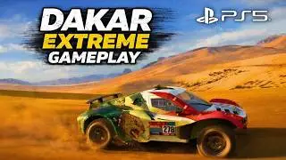 Dakar Desert Rally PS5 | Long Extreme Gameplay🏜️❄️