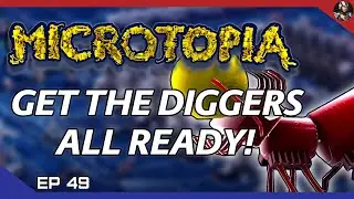 Microtopia (Electrical Factorio) | Get The Diggers All Ready! | EP.49