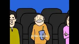 48.Going to the Movie | Picture Composition Book