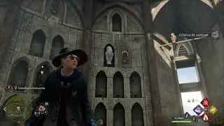 Hogwarts Legacy sacando los trofeos ocultos de cada casa