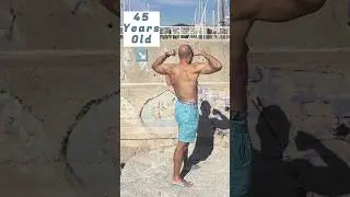 Age 45, Natural Body Transformation Belly Fat to Six Pack #over40 #weightloss #menshealth #shorts