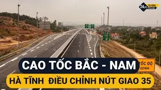 Cao tốc Bắc - Nam điều chỉnh thiết kế tại n&uacute;t giao với đường huyện 35