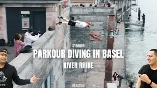 Storror | Parkour Diving in Basel, River Rhine | REACTION