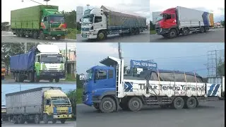 Truk Trintin, Truk Trinton, Truk Tronton, Truk Engkel, Truk Gandengan Fuso Super Great, UD Quester