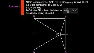 TRIGO ET GEOMETRIE