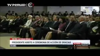 Ceremonia Culto de Acción de Gracias 2016 - Iglesia Alianza Cristiana y Misionera de Lince