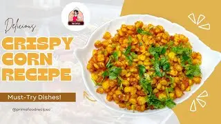 Crispy Corn Recipe in Telugu | Restaurant Style Corn Fry