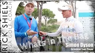 Simon Dyson WITB at The Turkish Airlines Open 2014
