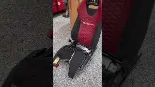 Lamborghini Seat Re-Upholstered Custom Car Interior by Master Interiors LLC | Luxury Auto Upholstery
