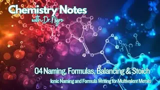 ABRHS Chemistry Notes: Ionic Naming and Formula Writing with Multivalent Metals
