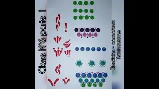 CURSO DE MANDALAS EN PUNTILLISMO - EJERCICIOS CONECTORES Y TERMINACIONES  - CLASE N 6 PARTE 1