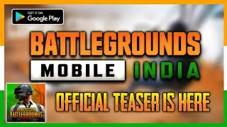 BATTLEGROUND MOBILE INDIA TEASER IS HERE | PUBG MOBILE INDIA TEASER RELEASED | TYSON NOOB GAMER