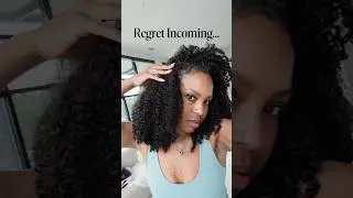 Amazon Crochet Hair&hellip; was this a mistake? #naturalhair #amazonfinds #hair #curlyhair #haircare #grwm