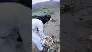 cooking on mountain #mountains #cooking #cook #meatlovers #meat #views #trendingshorts #trending