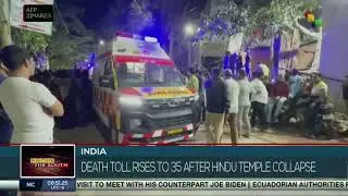 35 dead from Hindu temple subsidence