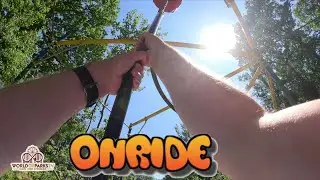 Swing Bahn Telerallye Onride | Spannende Fahrt im Freizeitpark Schloss Dankern Ferienzentrum (POV)