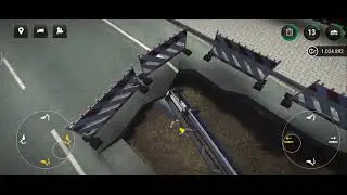 Construction Simulator 3 , Road construction: Repair a collapsed road -1