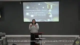 Communion with Christ: Great Requirements, Even Greater Benefits | Sister Kimberly Campbell