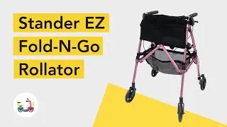 How to use Stander EZ Fold-N-Go Rollator