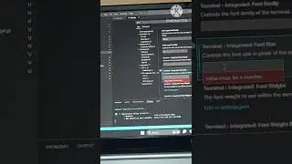 How to Increase Font Size Of Terminal in VS Code | Vs code terminal font size increase kaise karen
