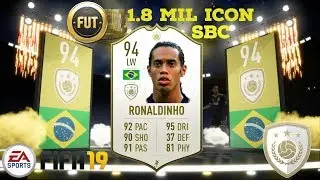 1.8 MIL 94 PRIME RONALDINHO SBC! FIFA 19 Ultimate Team
