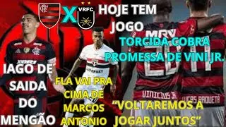 VINI JR. NO FLAMENGO JUNTO COM PAQUETÁ?WEST HAN VENCE NO INGLES,IAGO SAINDO,FLA QUER VOLANTE DO SP