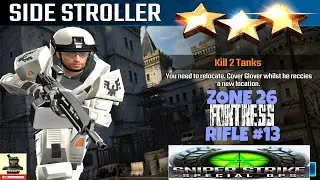 Campaign Zone 26 Fortress Side Stroller Rifle mission #13 Sniper strike : special ops