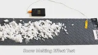 outdoor walkway snow melting heating mat(chinayouyu)