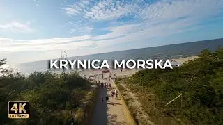 Krynica Morska - Sezon letni (Piątek o godzinie 18:24) | Dji Avata | Lece w miasto&trade; [4k]