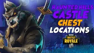NEW Haunted Hills Castle Chest Locations ISeason 6I (Fortnite Battle Royale) PS4 Pro Gameplay