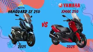 Aveta Vanguard SE 250 vs Yamaha Xmax 250 (2025): Duel Skuter Mana Lebih Power? 🚀