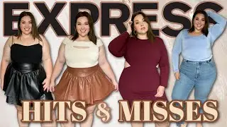 Did EXPRESS bring the fall vibes orrr? | Try-On Haul - Sarah Rae Vargas