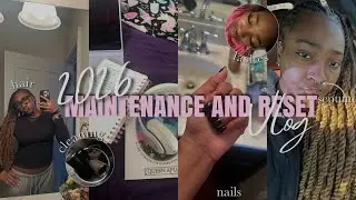 MAINTENANCE VLOG ✰|  extending my locs , new piercings , nails , and more | ItsNaylaJ