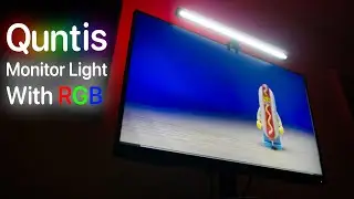 Обзор световой панели монитора Quntis с RGB-подсветкой