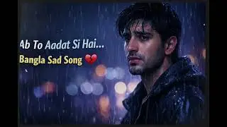 Ab To Aadat Si Hai Mujhko | Bangla Sad Song | AI Cover | Heart Touching Love Song 2026
