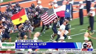 UTEP collects first win of the season after defeating UT Martin 42-17