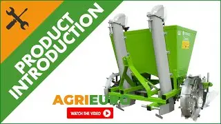 Bomet Gemini Two-row Potato Planter - Adjustable Metal Wheels - Product overview