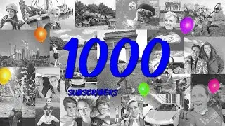1000 SUBSCRIBERS🥳