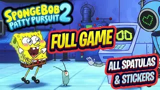 SpongeBob: Patty Pursuit 2 Full Game Walkthrough | All Spatulas & Stickers